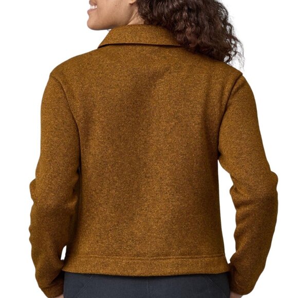 Patagonia Women's Better Sweater Zippered Chore Jacket SM/Rusty Brown 26115 NWT - Picture 6 of 8